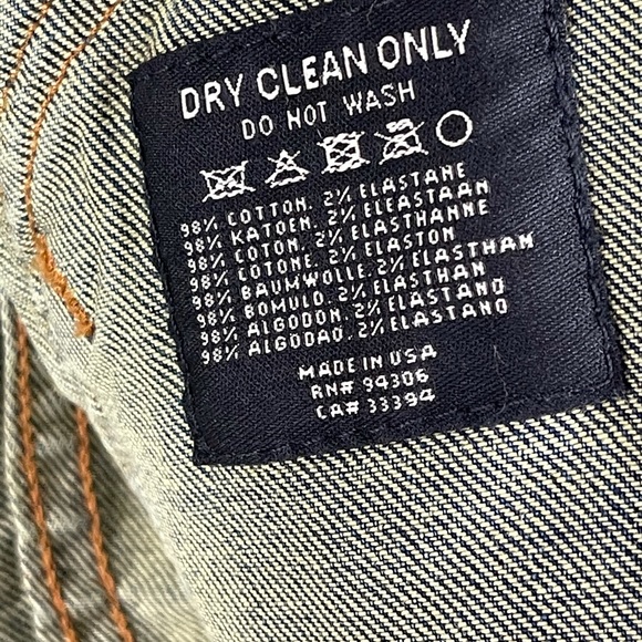 Vintage Barbara Ralph Lauren Women’s Jean Jacket. Size Small. - Picture 8 of 9